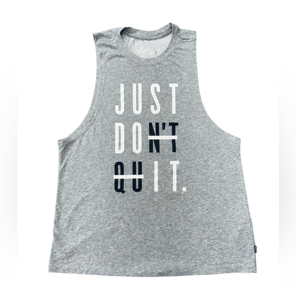 Men’s Nike Dri-fit tank top Just Don’t Quit/Just Do It Size Medium NWOT
